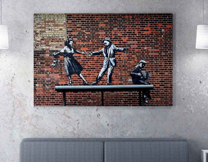 Wallity WY29 Banksy 50 x 70 cm Wallity WY29 Banksy 50 x 70 cm